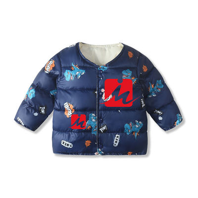 子供のためのパッファーの冬の暖かいコートの下のジャケットの女の子の下の防風のライト級選手