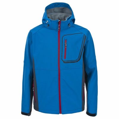 屋外ポリエステル通気性の子供のフード付きのジャケットの衣服の男の子のSoftshellのジャケット