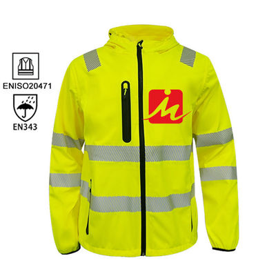 防水高い可視性の衣服のこんにちは気力のユニフォームの反射仕事のジャケットのWorkwear