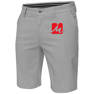 人の偶然の伸張のゴルフはポリエステル スパンデックスの速い乾燥した通気性のゴルフ不足分をショートさせる