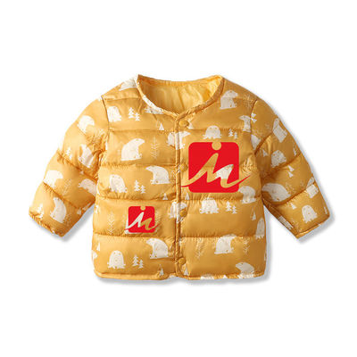 子供のためのパッファーの冬の暖かいコートの下のジャケットの女の子の下の防風のライト級選手