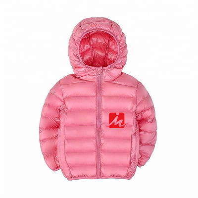 アヒルのジャケットの下のジャケットの暖かい子供の下で軽量子供