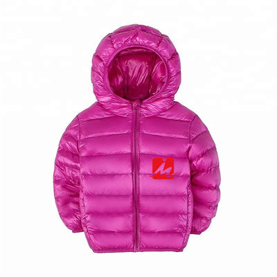 アヒルのジャケットの下のジャケットの暖かい子供の下で軽量子供