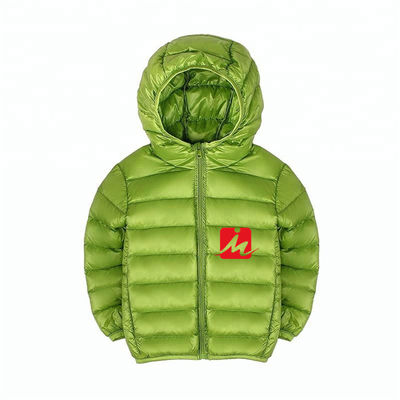 アヒルのジャケットの下のジャケットの暖かい子供の下で軽量子供