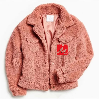人のための冬2の箱のポケットshearlingの羊毛のsherpaのトラック運転手のジャケット